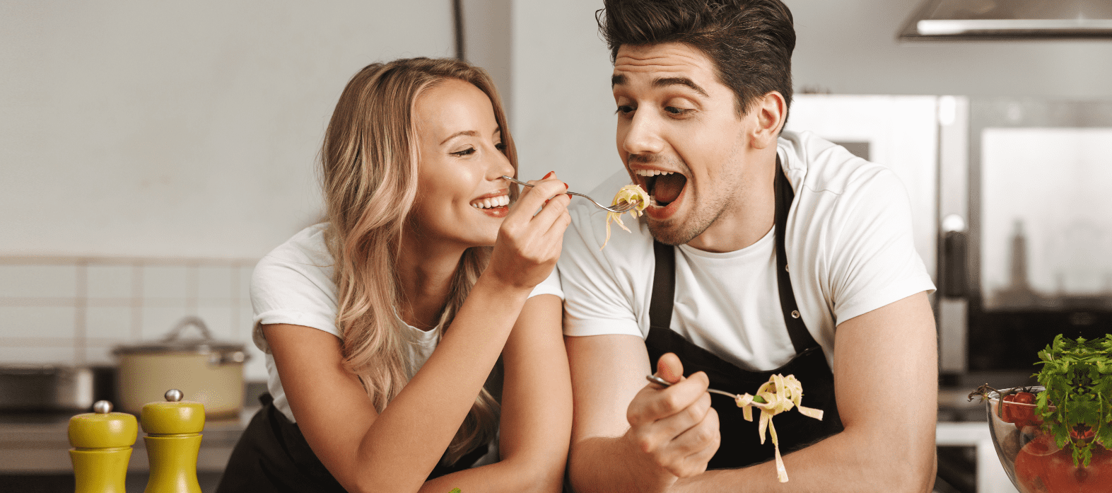 Cosas para hacer en pareja: cocinando juntos | Food for Joy 