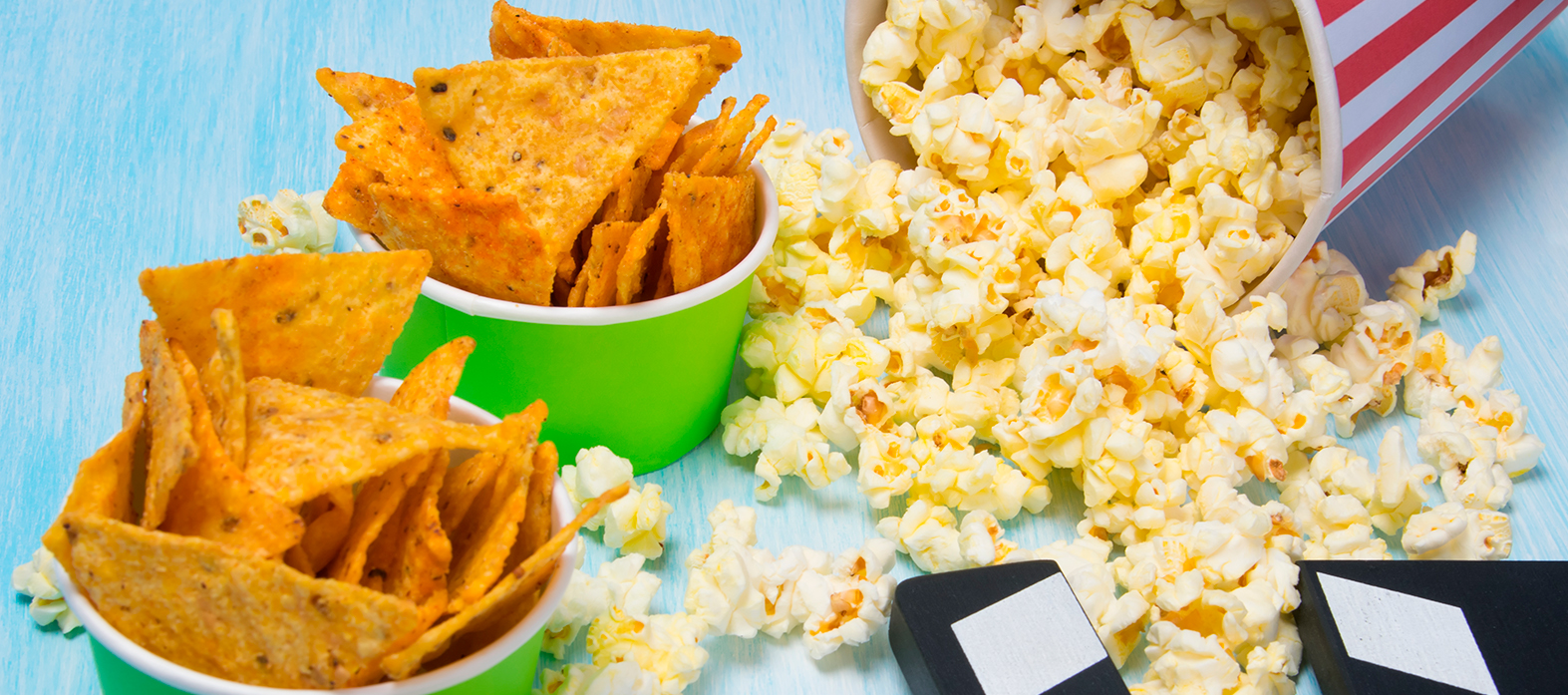 Maratón de películas: snacks geniales para incluir | Food for Joy