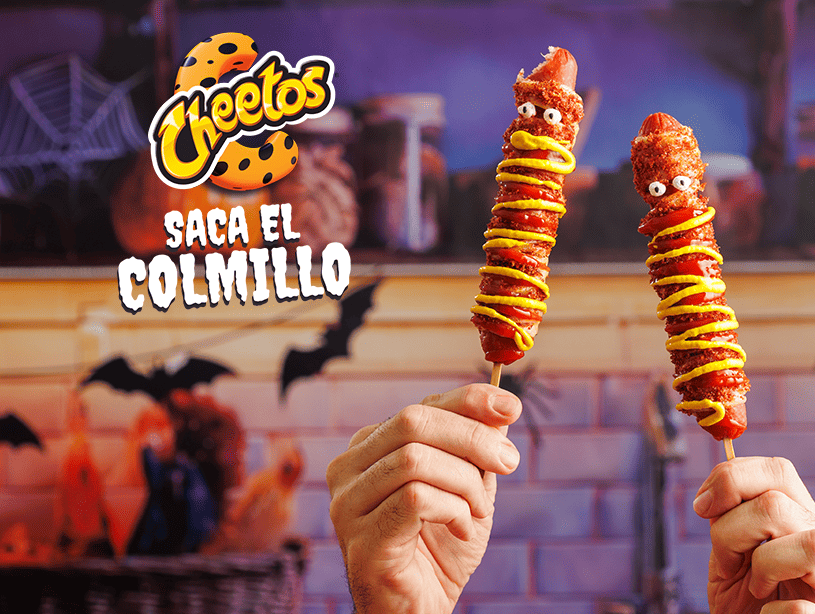 Momias con Cheetos® Colmillos®