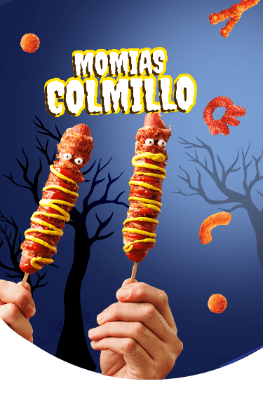 Momias con Cheetos® Colmillos®